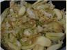 Green Cabbage and Apple Saut&eacute;
