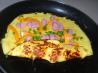 Ham and Cheese Omelet Roll