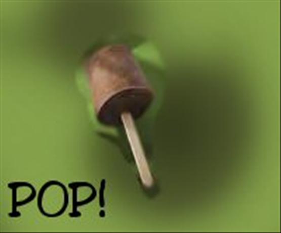 (Jello) Chocolate Pudding Pops. Photo by Little Old Me