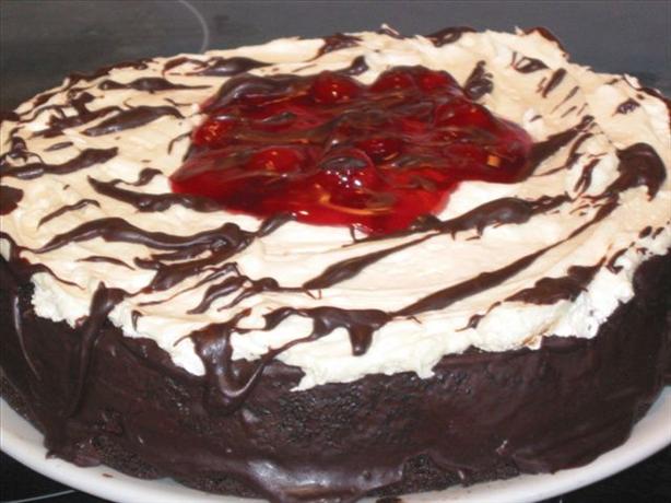 Nana's Chocolate Cherry Cake. Photo by Chef Dee