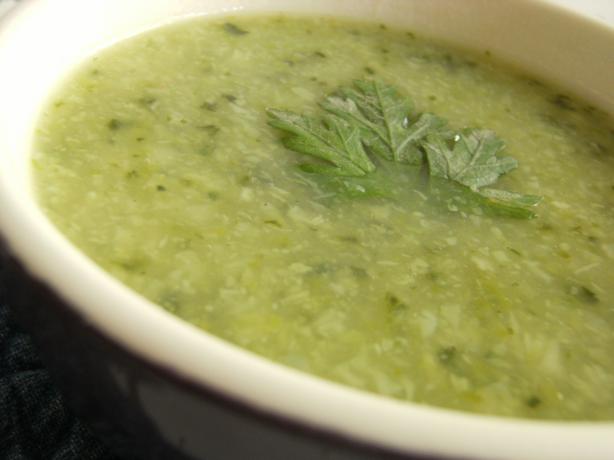 Cabbage and Potato Soup (Caldo Verde). Photo by Lalaloula