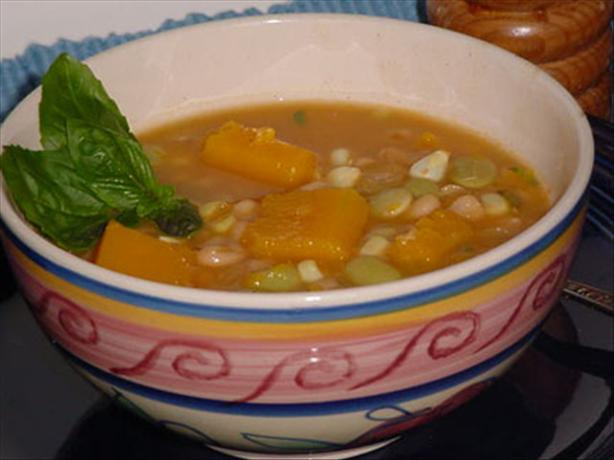 Porotos Granados (Bean Stew). Photo by justcallmetoni