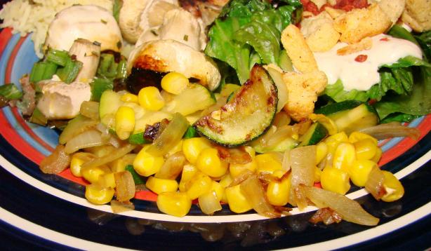 Corn With Squash. Photo by Boomette
