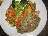 Lila's Favourite Chicken With Creamy Mushroom Sauce