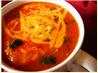 Bulgarian Tomato Dumpling Soup