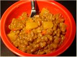 Baked Beans Sweet and Spicy With Pineapple