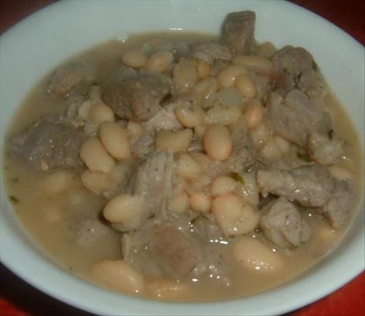 Speedy Pork Cassoulet. Photo by Cynna