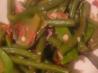 Mixed Beans With Bacon and Almonds