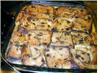 Apple Raisin Bread Pudding. Recipe by Barb Gertz