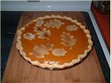 Apple Butter Pumpkin Pie