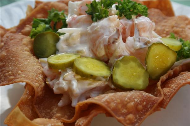 Crispy Prawn Baskets. Photo by Kymmarie