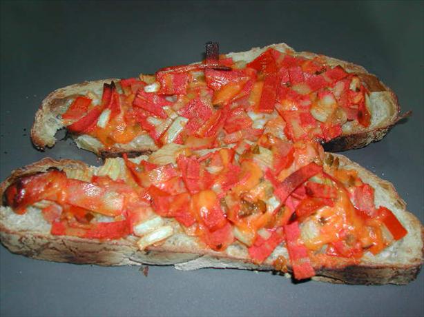 Savoury Toast. Photo by Kumquat the Cat's friend