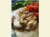 Pork Chops and Apples in Mustard Sauce