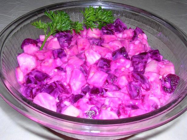 Beet and Apple Salad. Photo by Kaarin