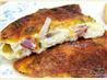Canadian Bacon and Cheddar Cheese Flan