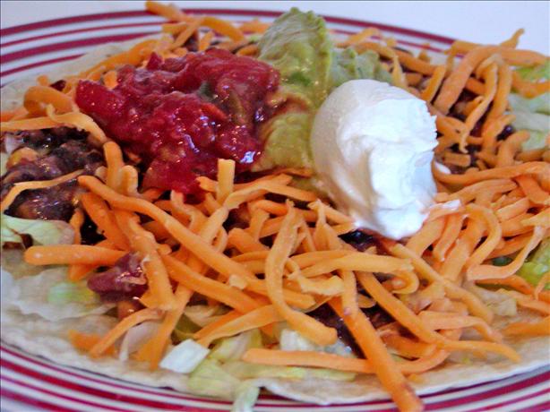 Black Bean Tostada. Photo by Rita~
