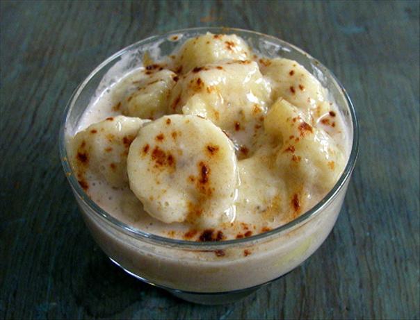 Hot Bananas in Coconut Milk. Photo by Mrs Goodall