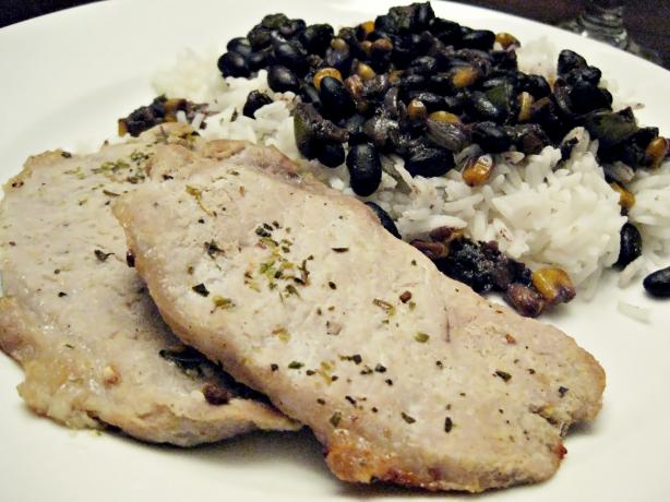 Cuban Spiced Pork Chops. Photo by MRSKB
