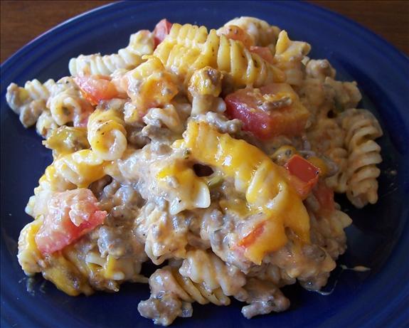 California Cheeseburger Pasta Casserole. Photo by *Parsley*