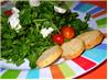 Cheese and Green Leafy Salads - Formally Known As Watercress And