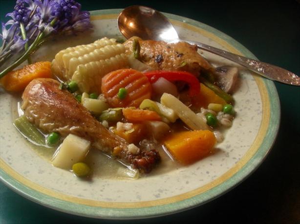 Argentine Chicken Stew (Cazuela Gaucho). Photo by Andi of Longmeadow Farm