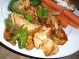 Chicken Stir Fry with Snow Peas and Cashew Nuts