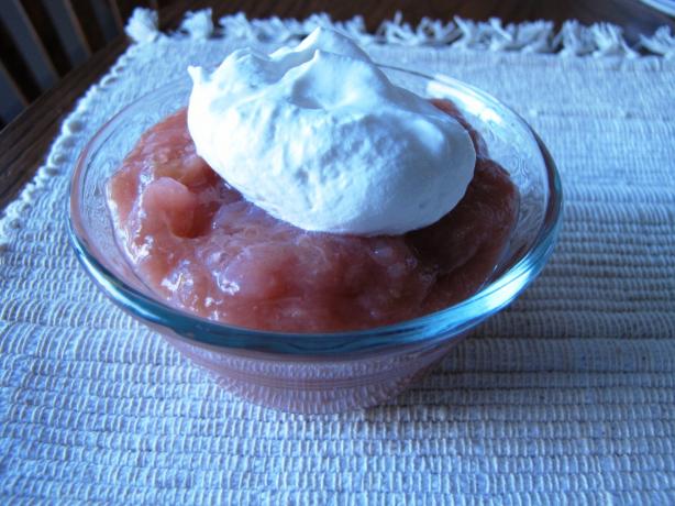 Norwegian Rhubarb Pudding. Photo by loof