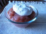 Norwegian Rhubarb Pudding