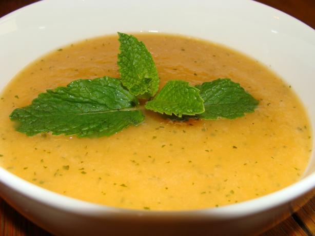 Chilled Cantaloupe Soup. Photo by SloppyJoe