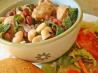 Sausage, Beans, and Greens. Recipe by ratherbeswimmin'