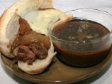 Crock Pot French Dip Sandwiches. Photo by Texas Aggie Mom