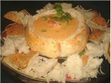 Mexican Cheese Dip in Bread Bowl