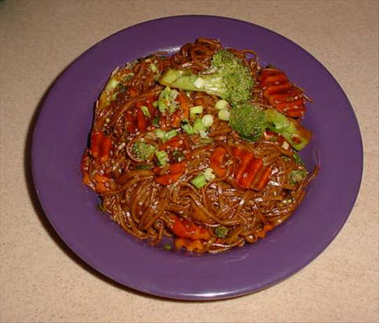 Soba in Toasted Sesame Seed Sauce. Photo by justcallmetoni