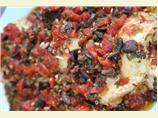 Chicken Thighs With Tomatoes, Olives and Capers