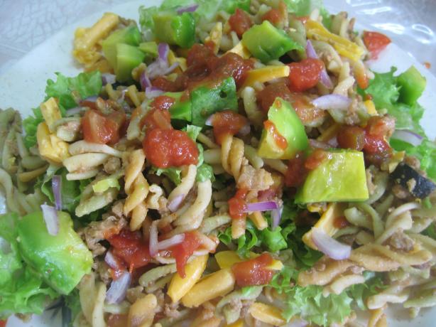 Mr. Food Taco Pasta Salad. Photo by Enjolinfam