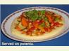 Mexican Vegetables on Cornbread. Recipe by Ms*Bindy