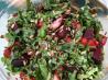 Warm Roast Pumpkin Salad. Recipe by bluemoon downunder