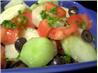 Greek Diced Vegetable Salad. Recipe by Ms*Bindy
