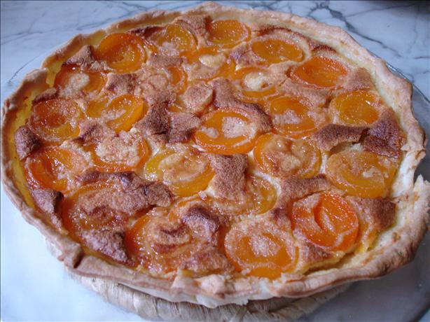 French Style Apricot Tart. Photo by Teocalli