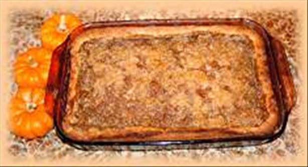 Ultra-Easy Pumpkin Pie Squares. Photo by Food.com *