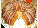 Pumpkin Raisin Spice Bundt Cake