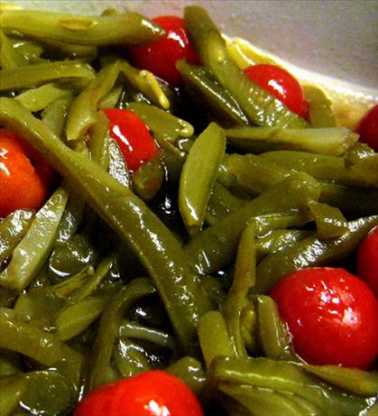 Quick Italian Green Beans. Photo by Caroline Cooks