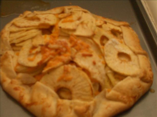 Cheddar-Apple Galette. Photo by chia