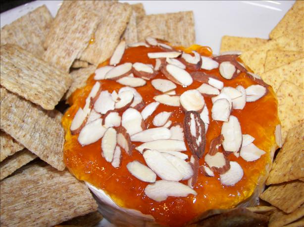 Baked Apricot Brie. Photo by Tish