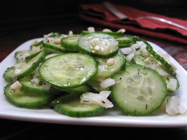 Gasthaus Cucumber Salad. Photo by ms_bold