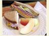 Cheddar  -  Apple & Ham Sandwich. Recipe by Derf