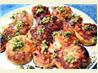 Parmesan Breaded Scallops With Lemon Garnish
