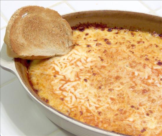 Pizza 'fondue' -- Fundido--. Photo by Mama's Kitchen (Hope)