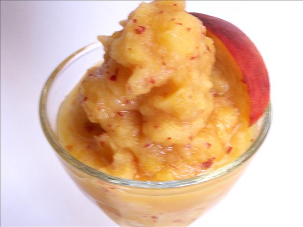 Peach Sorbet. Photo by Rita~