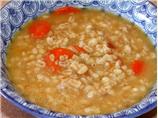 Cream of Barley and Dill Soup
